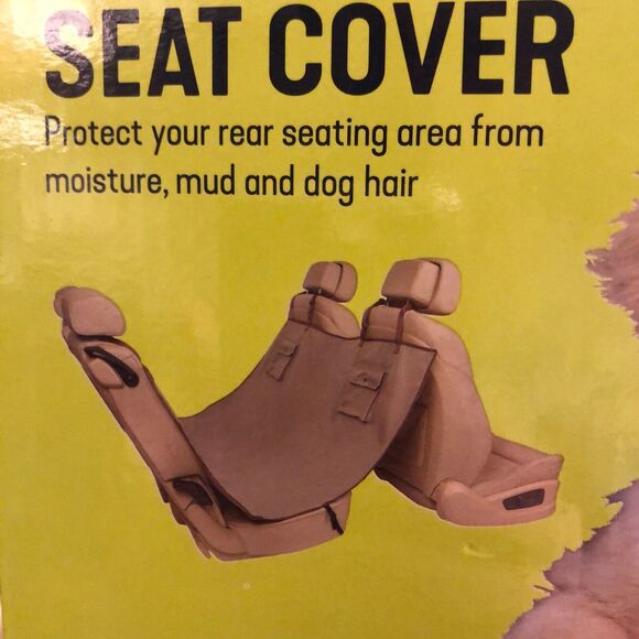 PetSafe NWT Happy Ride Dog Hammock Seat Cover for Cars  57"x 56" Tan - Picture 3 of 5